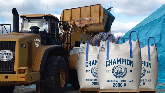 Bulk salt supply for industrial and export markets.
